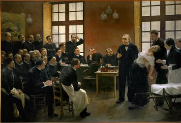 A Lesson on Hysteria by Jean Martin Charcot, Pioneer of Neurology, at the Hospital La Salpetriere