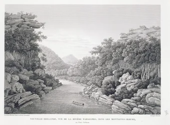 New Holland: View of the Waragamba River in the Blue Mountains, from 