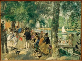 Bathing in the Seine / La Grenouillère