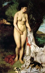 Bather (La Baigneuse au griffon)