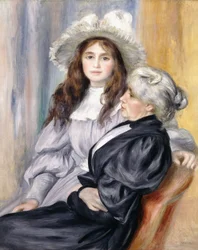 Berthe Morisot and her Daughter, Julie Manet, 1894