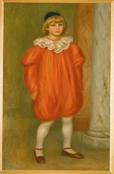 Claude Renoir as a Clown
