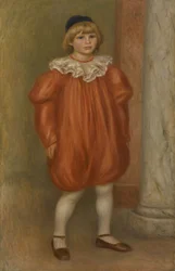 Claude Renoir in Clown Costume