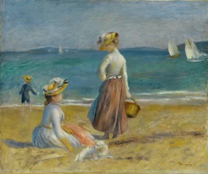 Figures on the Beach, 1890