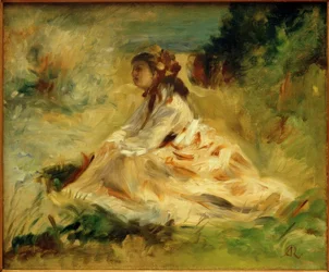 Woman on a Meadow (Lise Tréhot)