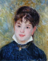 Head of a Young Woman (Jeanne Samary) c.1877-79