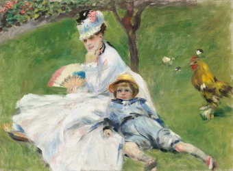 Madame Monet and Her Son, 1874