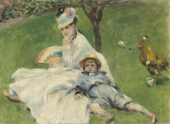 Madame Monet and Her Son, 1874