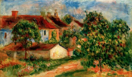 Village Houses, Red Roofs