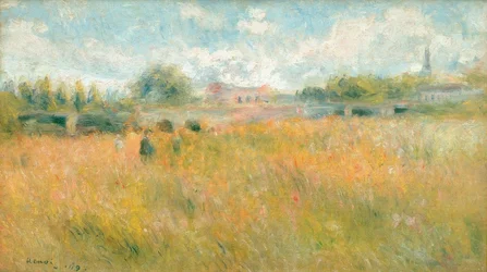 Landscape on the Banks of the Seine at Rueil