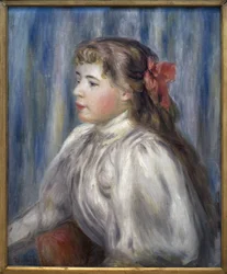 Portrait of a young girl