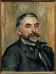 Portrait of Poet Stephane Mallarme