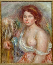 Portrait of the Model in Bust