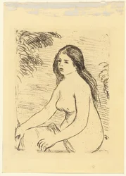 Seated Nude Woman