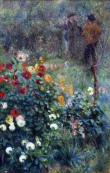 The Garden in the Rue Cortot, Montmartre