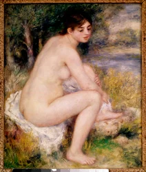 Woman Nude in a Landscape
