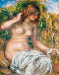 Woman by Spring, 1914