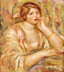 Woman with Hand to her Face