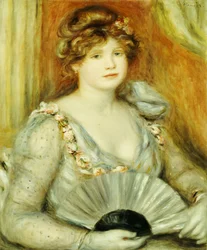 Woman with a Fan