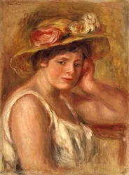 Young Girl with a Hat