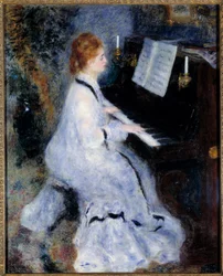 Young Woman at the Piano