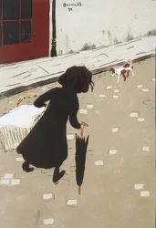 The Little Laundress. 1896