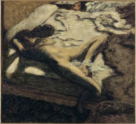 Woman Asleep on a Bed, or The Indolent One