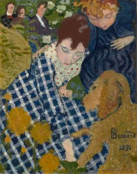 Woman with Dog. 1891