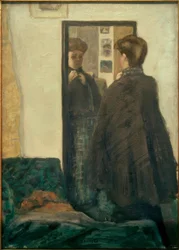Woman in Front of the Mirror
