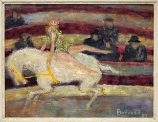 The Equestrian, scene of a circus equestrian show