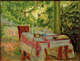 The Table Set Under the Linden Tree
