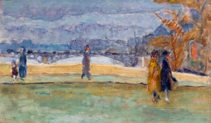 The Bridge of Saint-Pères, ca. 1910