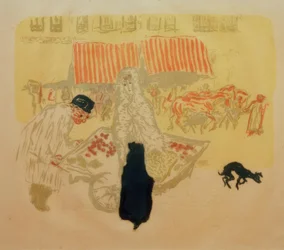 The Merchant of the Four Seasons (Vegetable Seller)