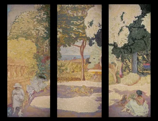 On the Mediterranean (Triptych)
