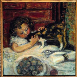 The Little Girl with the Cat