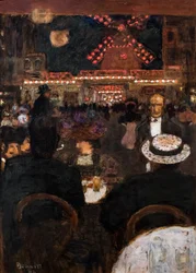 The Moulin Rouge or Place Blanche (Café Terrace)
