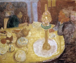Evening Under the Lamp