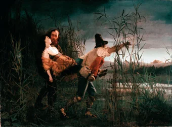 Risorgimento: Giuseppe Garibaldi and Anita Cross the Marshes of Comacchio on August 3