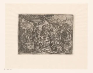 Dancing Nymphs and Satyrs in a Landscape