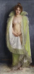A Nude with a Green Cloak