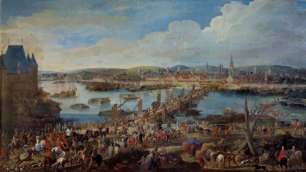 View of the city of Rouen taken from Saint Sever (detail)