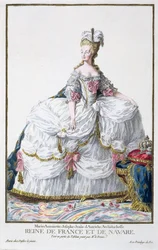 Marie Antoinette (1752-93) from 