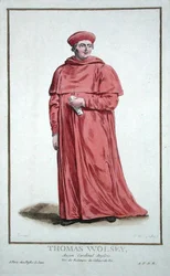 Thomas Wolsey (c.1475-1530), from Recuil des Estampes, representing the Ranks and Dignities, following the Costume of all existing Nations, published 1780