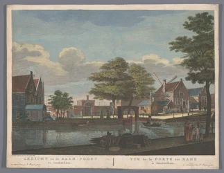 View of the Raampoort in Amsterdam