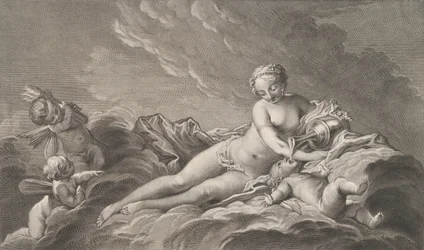 Venus Giving Nectar to Cupid, 18th Century