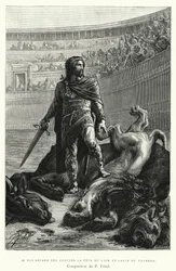 The King Separates the Head of the Lion and the Bull