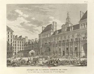 Attack on the Paris Commune House