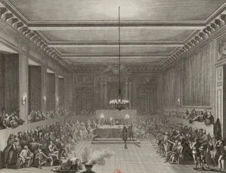 The Commune of Paris Awards a Sword and a Civic Crown to C.J.W. Nesham, Englishman on January 15, 1790