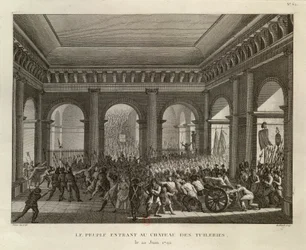 The People Entering the Tuileries Palace