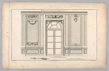 Wall Interior With Door